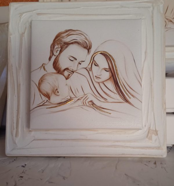 Quadretto Sacra famiglia