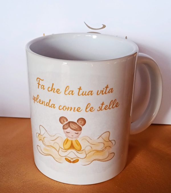 Tazza Fatine colorare