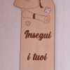 Segnalibro in legno inciso - immagine 5