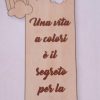 Segnalibro in legno inciso - immagine 6